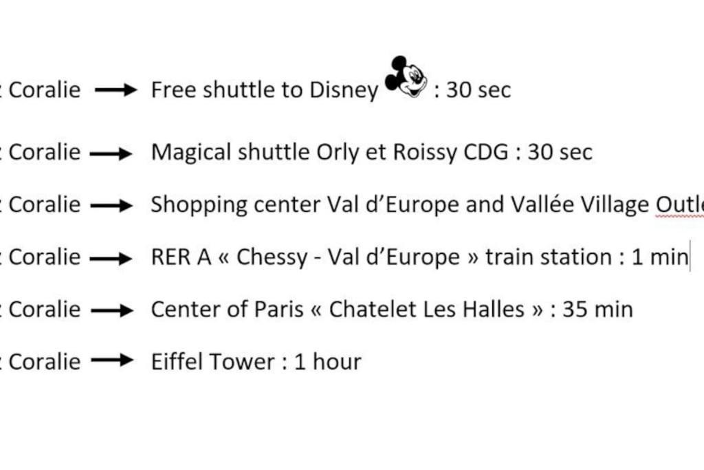 Disneyland Paris, Appartement 70M², Parking Prive Серри Экстерьер фото